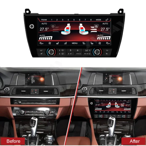 BMW 5 series 2011-2017 CLIMATE CONTROL AIR CONDITIONER LCD TOUCH SCREEN