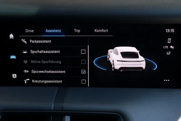 Side Assist incl. turn assistant for Porsche Taycan Y1A