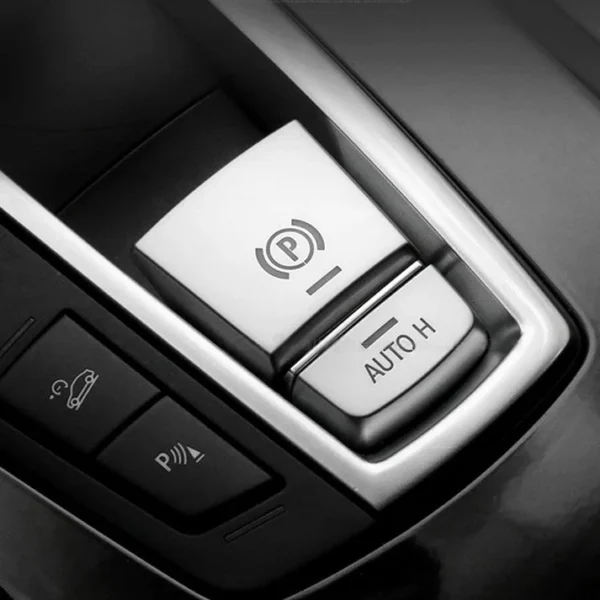 Bmw X3 Parking Break Switch Cover 5 Series F10 F10 6 Serises F12 7 Series F02 X3 F25 X5 F15 X6 F16 2014-2017 New Model Black - Image 5