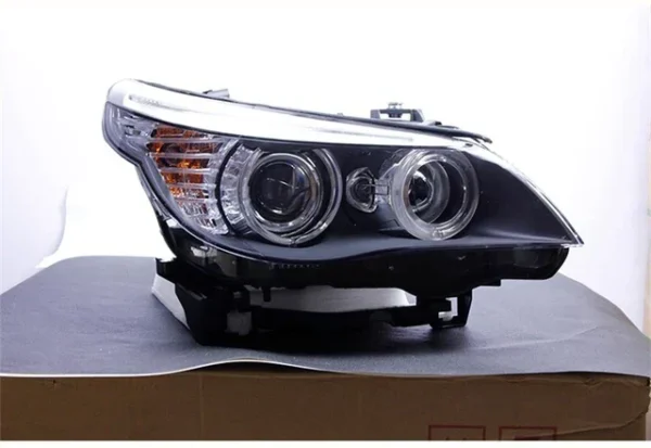 Headlight assembly for BMW 5 series E60 520 523 525 530 2003-2010 whit hernia - Image 2