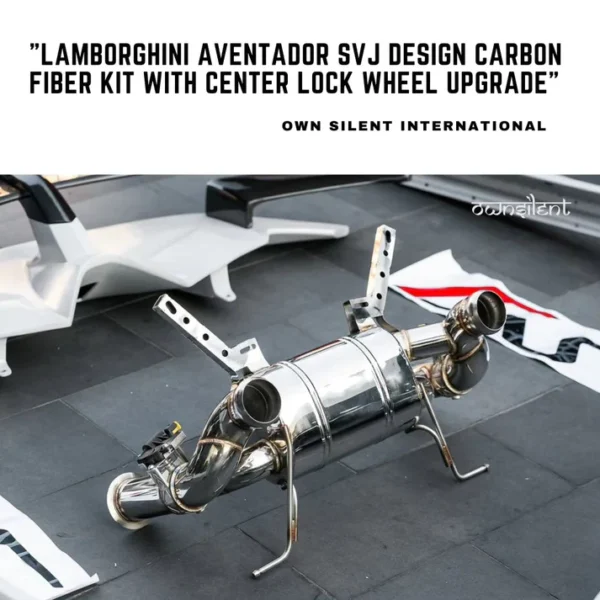 Lamborghini Aventador SVJ Design Dry Carbon Fiber Kit with Center Lock Wheel Upgrade"l - Image 5