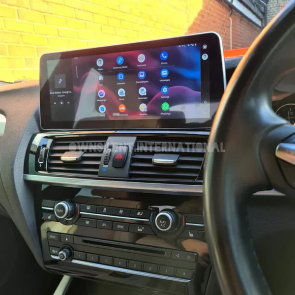 Android 12 BMW X3 F25 X4 F26 CIC NBT System 12.3” Navigation