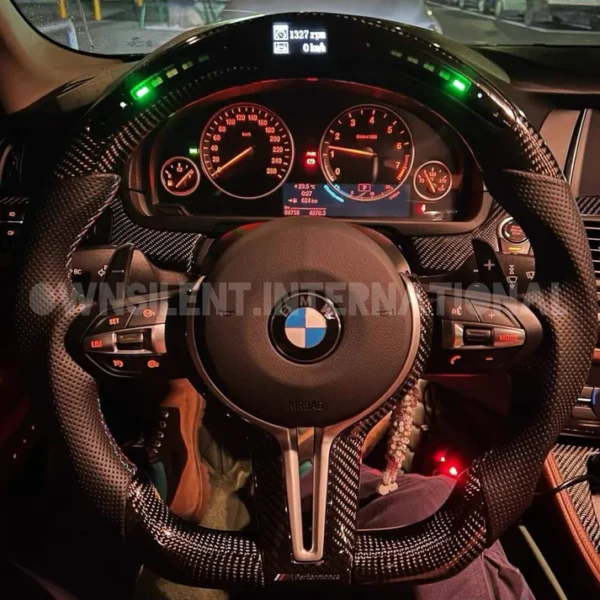 BMW M STYLE PRE DESIGNED LED STEERING WHEEL