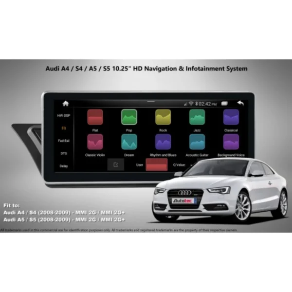 Audi A3 2013-18 Carplay Android Player 10.25 - Image 10