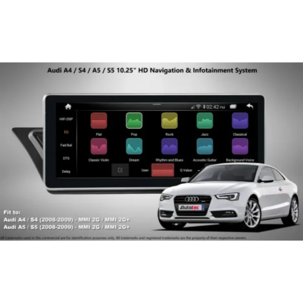 Audi A3 2013-18 Carplay Android Player 10.25 - Image 11