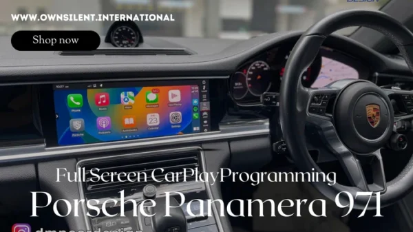 Porsche Panamera Fullscreen CarPaly Activation for MHI2 PCM4.1 - Image 2