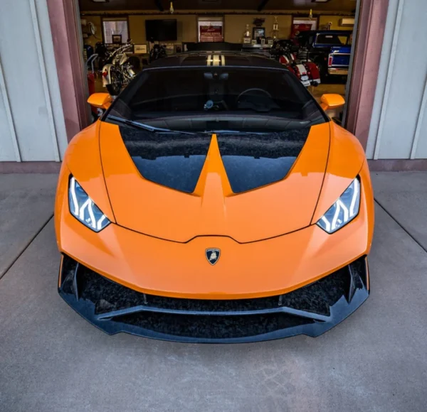 Aero Carbon Front Bumper For Lamborghini Huracan LP-580 2016-2019 - Image 3