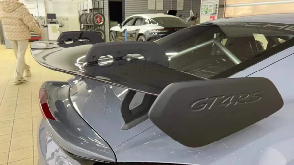 Porsche GTRS4 Carbon Fiber Track Tail - Image 3