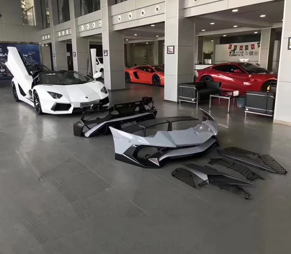 Lamborghini Aventador LP700 LP720 Facelift Kit LP750SV - Image 5