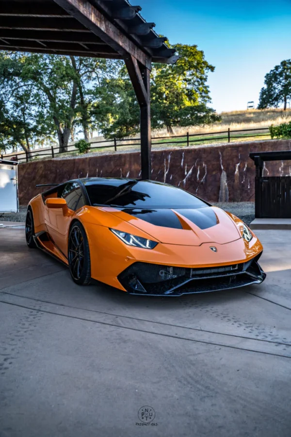 Aero Carbon Front Bumper For Lamborghini Huracan LP-580 2016-2019 - Image 4
