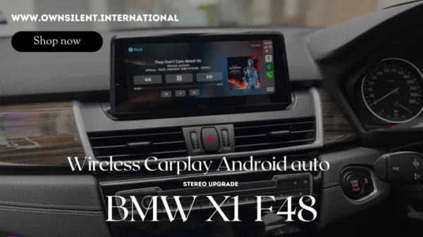 BMW X1 F48 10.25” Android CarPlay DSP Blu-ray Display stereo - Image 2