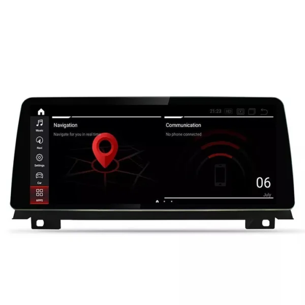 12.3'' IPS Android 12 CIC NBT 8GB RAM Car Video Wireless Carplay WIFI GPS For BMW 7 Series F01 F02 2009-2015 - Image 2