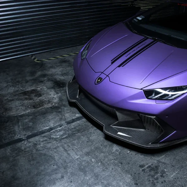 LAMBORGHINI HURACAN NOVARA EDIZIONE AERO FRONT BUMPER W/ FRONT SPOILER - Image 2