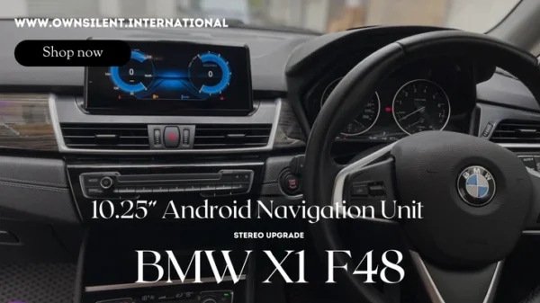 BMW X1 F48 10.25” Android CarPlay DSP Blu-ray Display stereo - Image 4