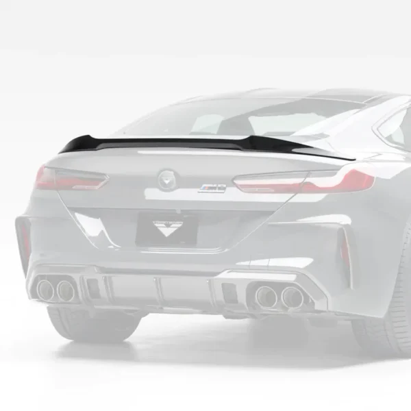 BMW F9X M8 VRS AERO DECKLID SPOILER CARBON FIBER 2X2 GLOSSY - Image 2