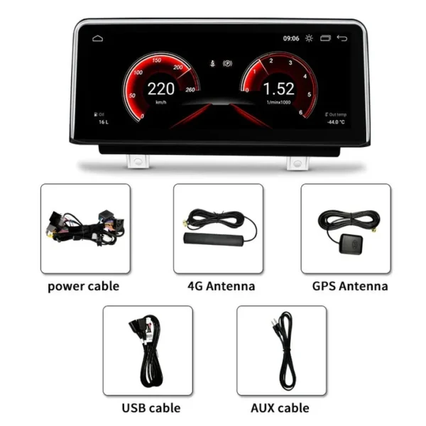 Bmw 3 Series F30 F31 F34 2012-17 Android CarPlay Stereo DSP Music - Image 6
