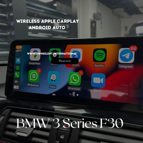 12.3” Blu-ray CarPlay Stereo Bmw 3 Series f30 - Image 4