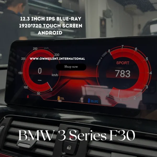 12.3” Blu-ray CarPlay Stereo Bmw 3 Series f30 - Image 5