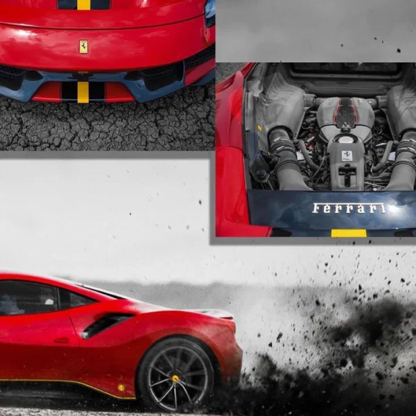 CARBON FIBER 488 PISTA BODY KIT FOR THE FERRARI 488 GTB - SPIDER (2015+) - Image 2