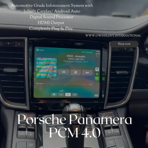 Porsche’s Panamera 4.0 CarPlay DSP stereo 4K Display Upgrade - Image 4