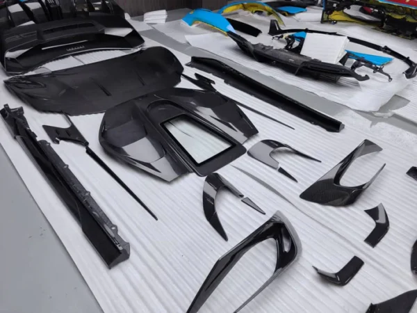 Ferrari 296 GTBDry Carbon Fiber Body Kit - Image 2