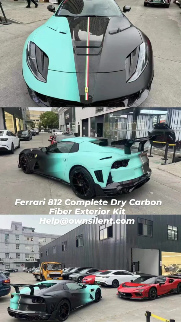 Ferrari 812 Superfast Mansory Design Body Kit - Image 5