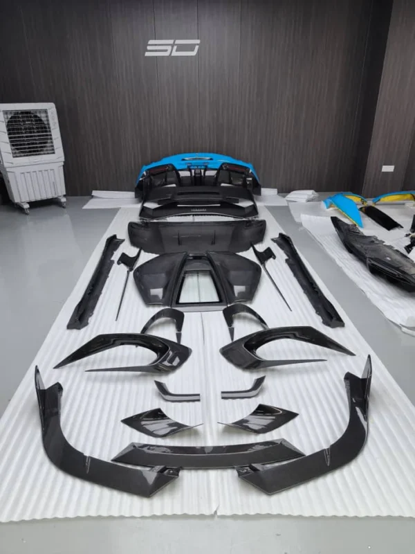 Ferrari 296 GTBDry Carbon Fiber Body Kit - Image 4